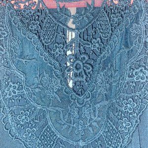 Teal/Dark blue Small dress